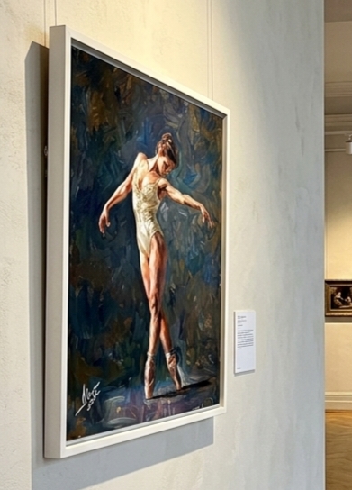ArteDiAlina.com painting: Balance and Grace